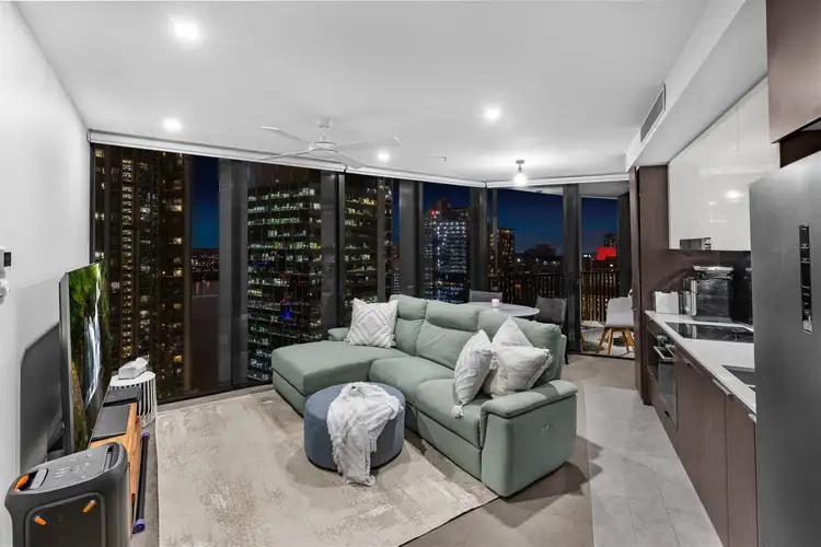 Second view of Homely apartment listing, 3507/550 Queen Street, Brisbane City QLD 4000