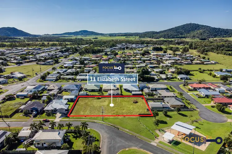 Main view of Homely land listing, 11 Elizabeth Street, Sarina QLD 4737