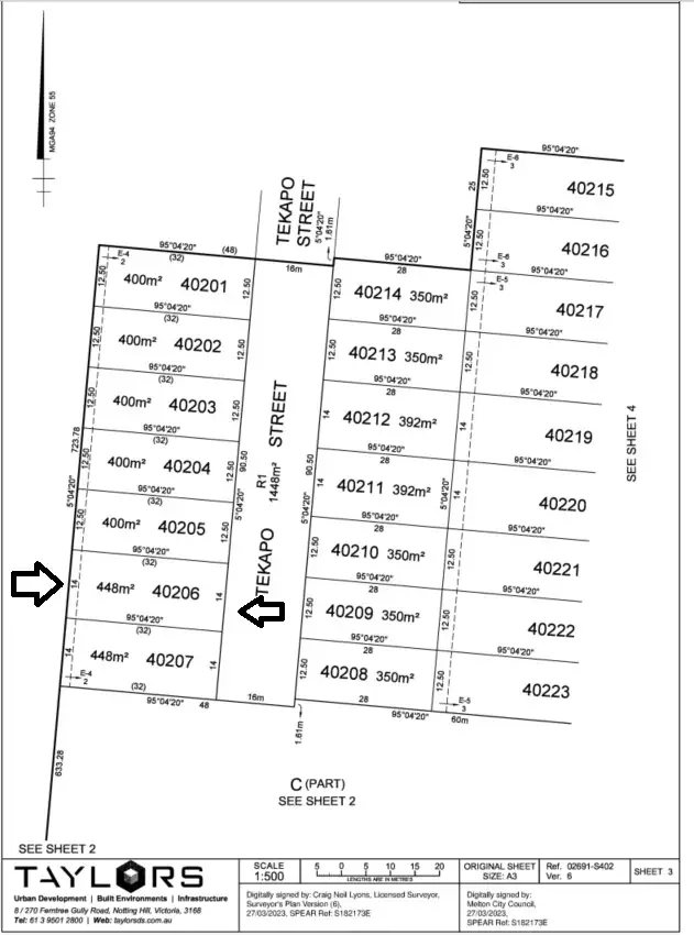 Second view of Homely land listing, LOT 40206, 22 Tekapo Street, Truganina VIC 3029