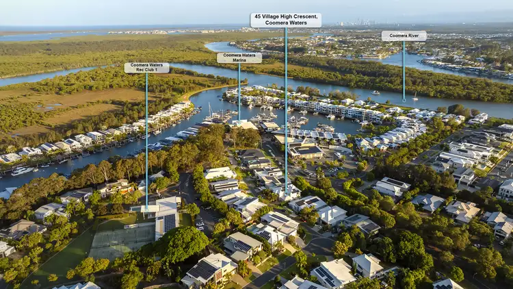Third view of Homely house listing, 45 Village High Crescent, Coomera Waters QLD 4209