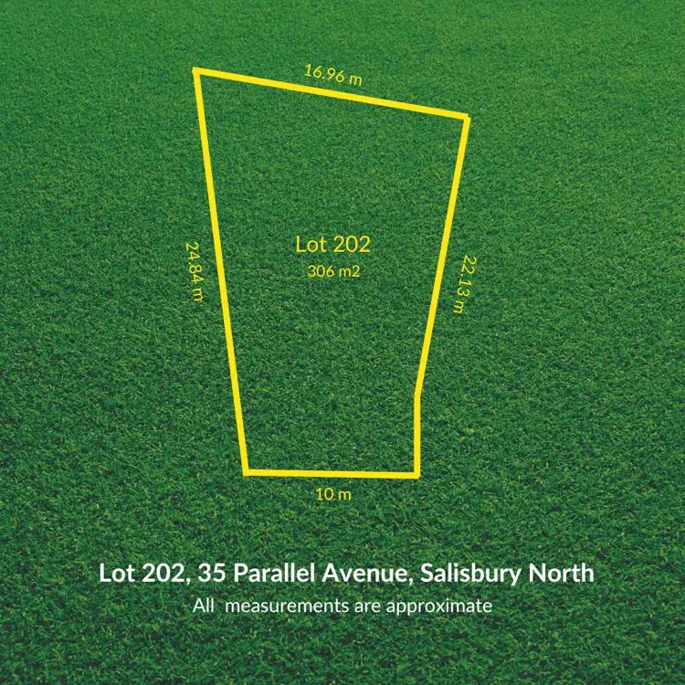 LOT 202, 35 Parallel Avenue, Salisbury North SA 5108