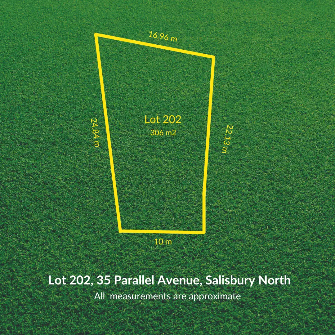 Main view of Homely land listing, LOT 202, 35 Parallel Avenue, Salisbury North SA 5108