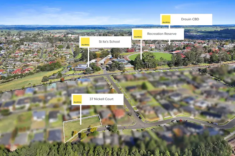 Fourth view of Homely land listing, 37 Nickell Court, Drouin VIC 3818
