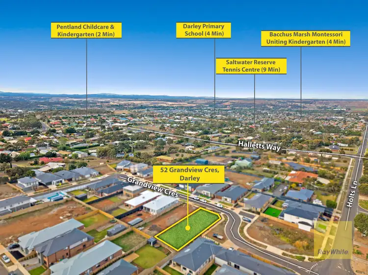 Third view of Homely land listing, 52 Grandview Crescent, Darley VIC 3340