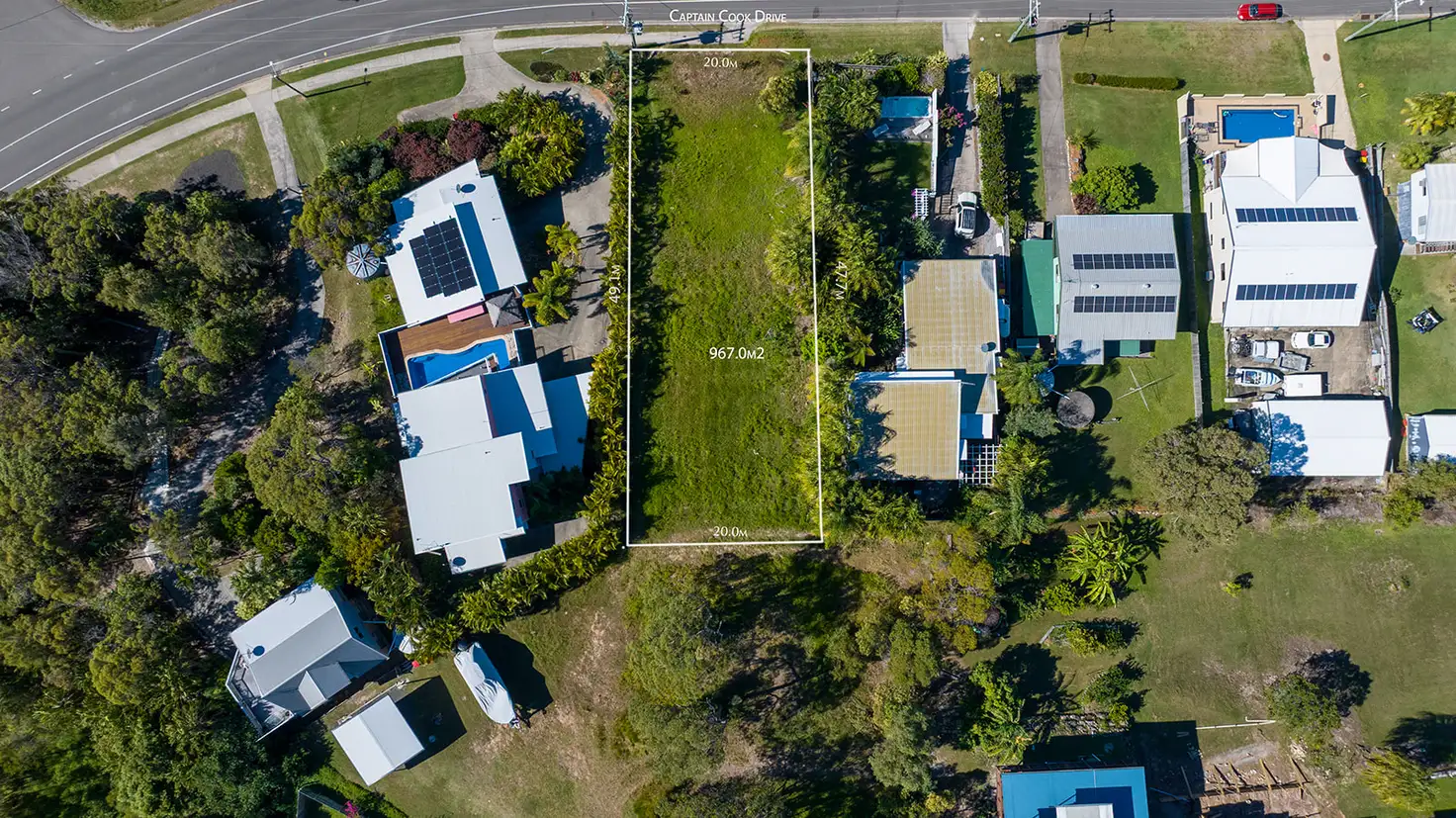 Main view of Homely land listing, 49 Captain Cook Drive, Agnes Water QLD 4677