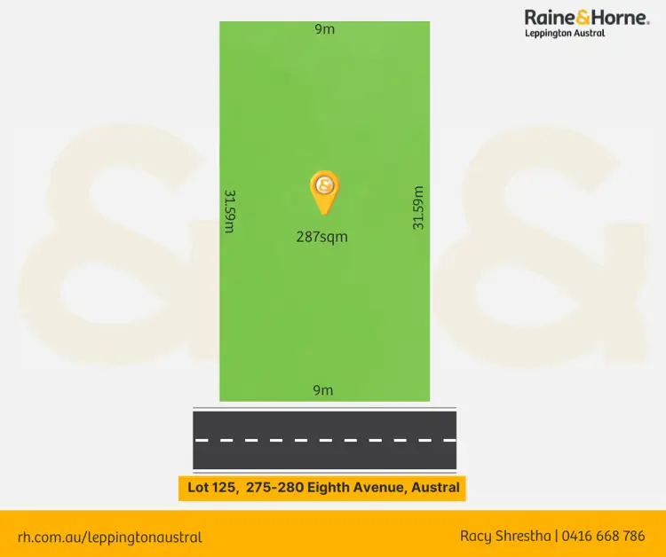 LOT 125, 275-280 Eighth Avenue, Austral NSW 2179