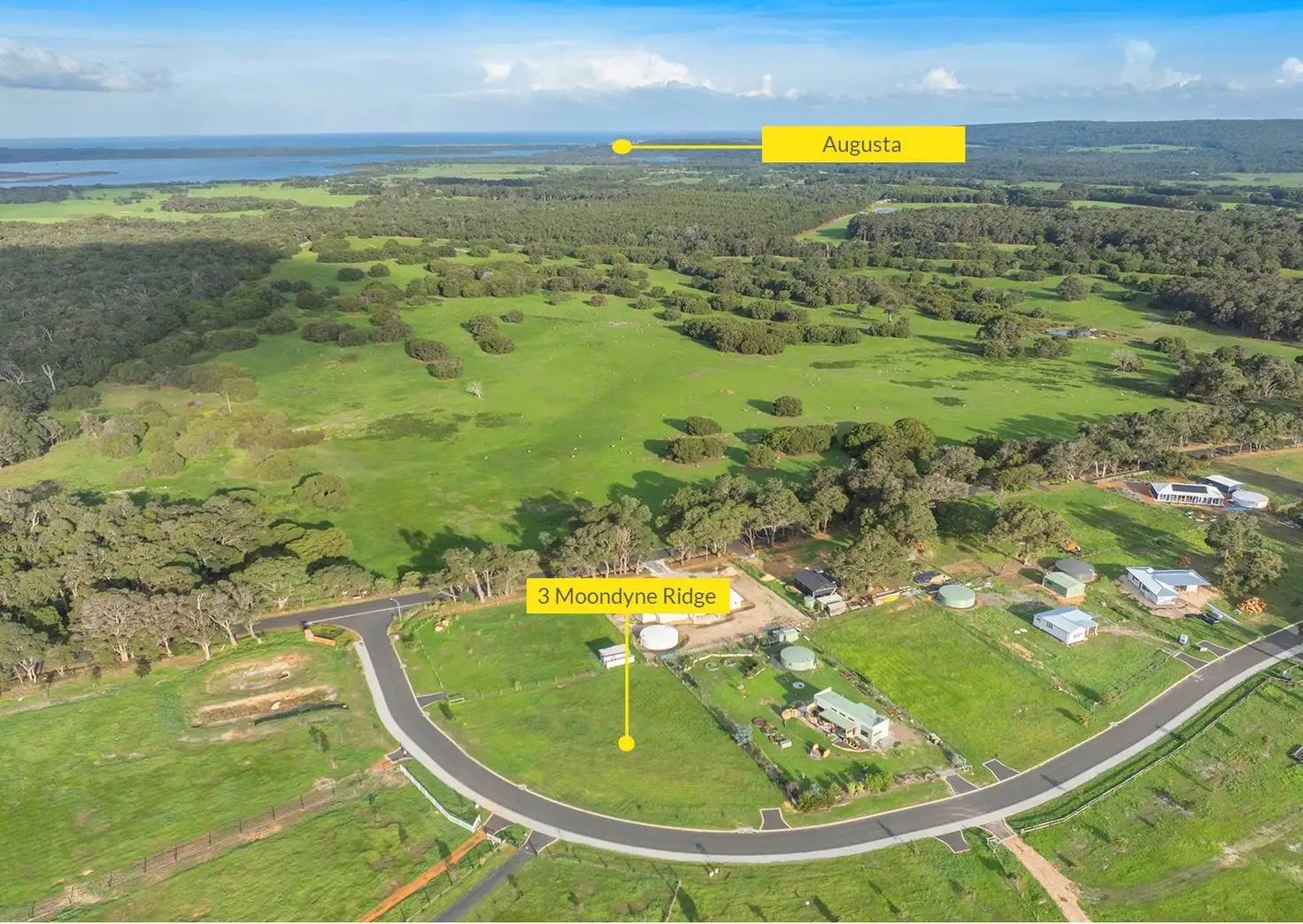 Main view of Homely land listing, 3 Moondyne Ridge, Kudardup WA 6290