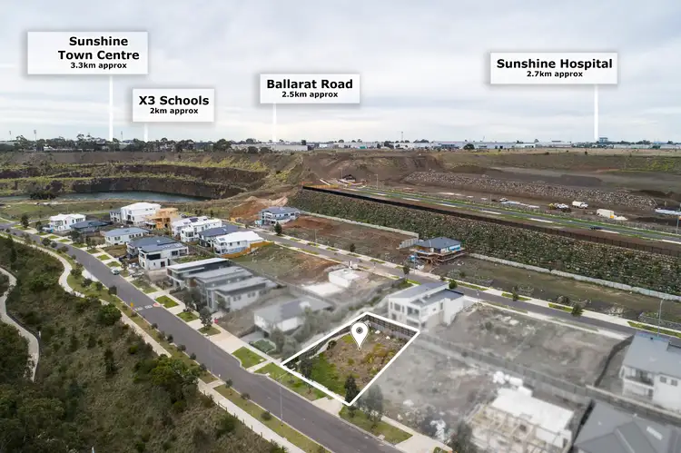 Second view of Homely land listing, 131 Rivervalley Boulevard, Sunshine North VIC 3020