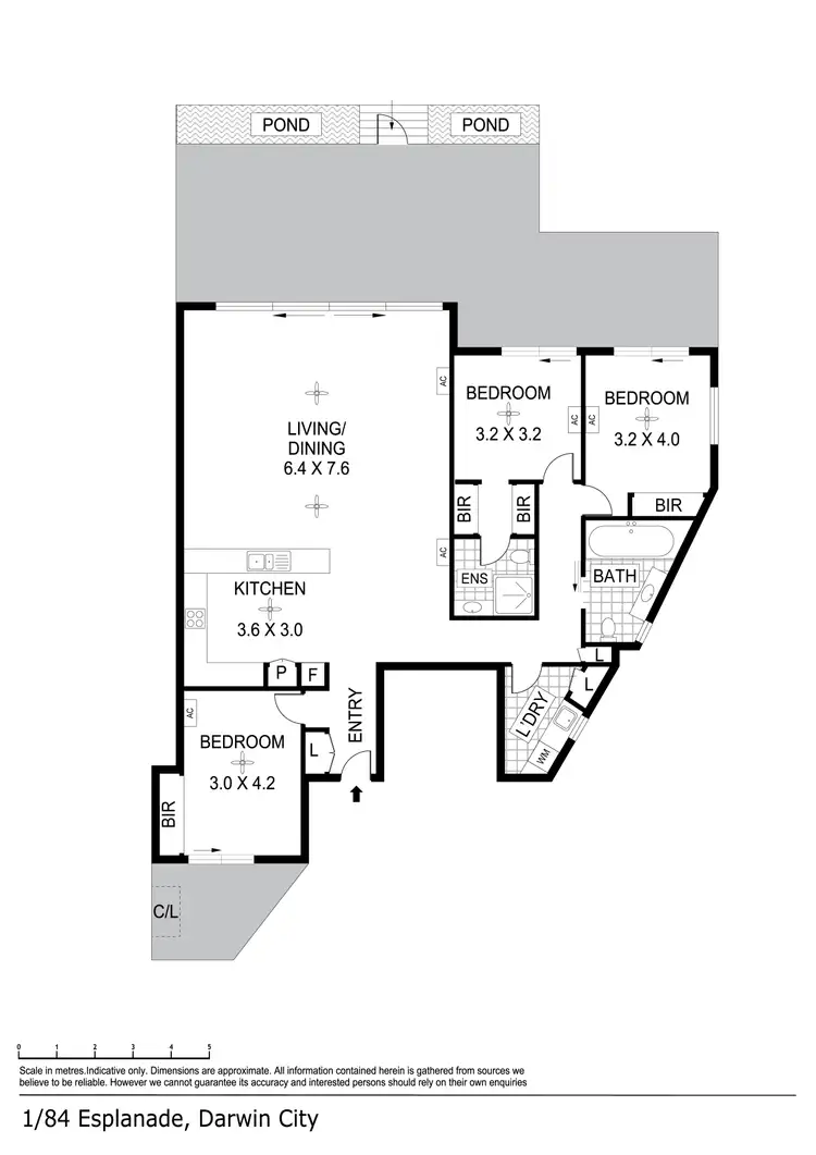 Sixth view of Homely apartment listing, 1/84 Esplanade, Darwin City NT 800