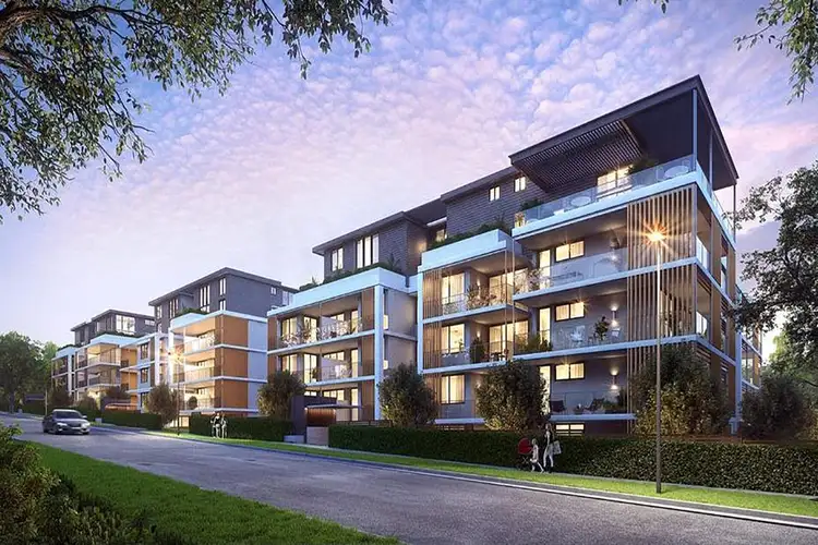 Main view of Homely apartment listing, UNIT-A402/13 Mason Road, Box Hill NSW 2765