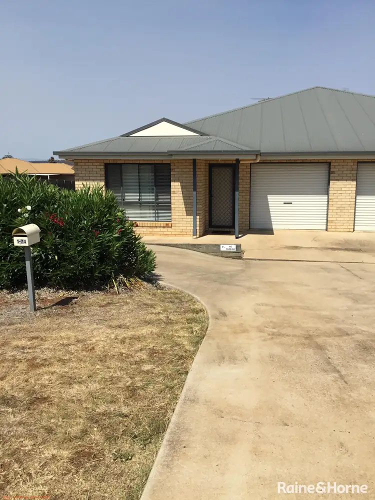 Main view of Homely semi-detached listing, 1&2/74 Windsor Circle, Kingaroy QLD 4610