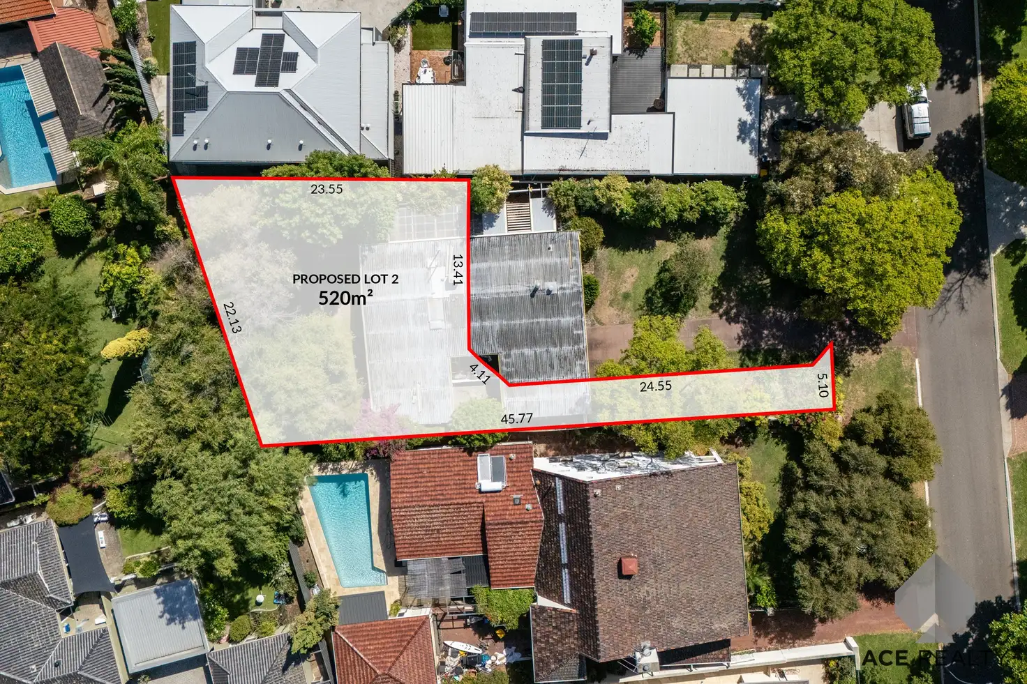 Main view of Homely land listing, LOT 2, 15 Helen Street, Applecross WA 6153