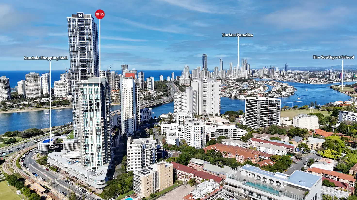 Main view of Homely apartment listing, 907/1 Como Crescent, Southport QLD 4215