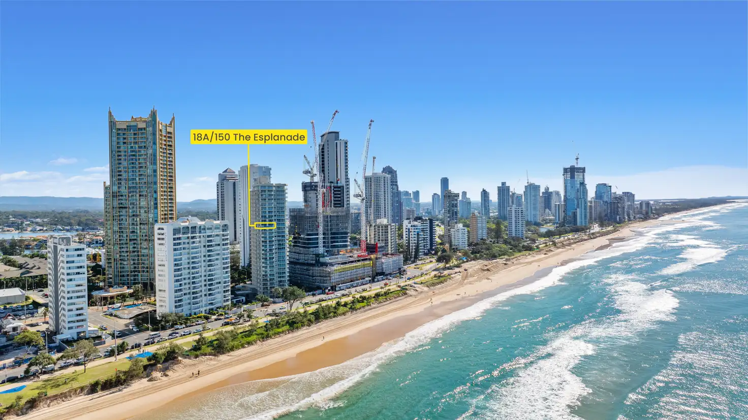 Main view of Homely apartment listing, 18A/150 The Esplanade, Surfers Paradise QLD 4217