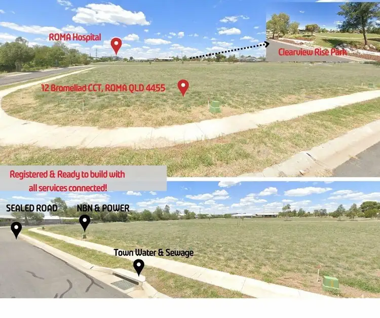 Third view of Homely land listing, 12 Bromeliad Circuit, Roma QLD 4455