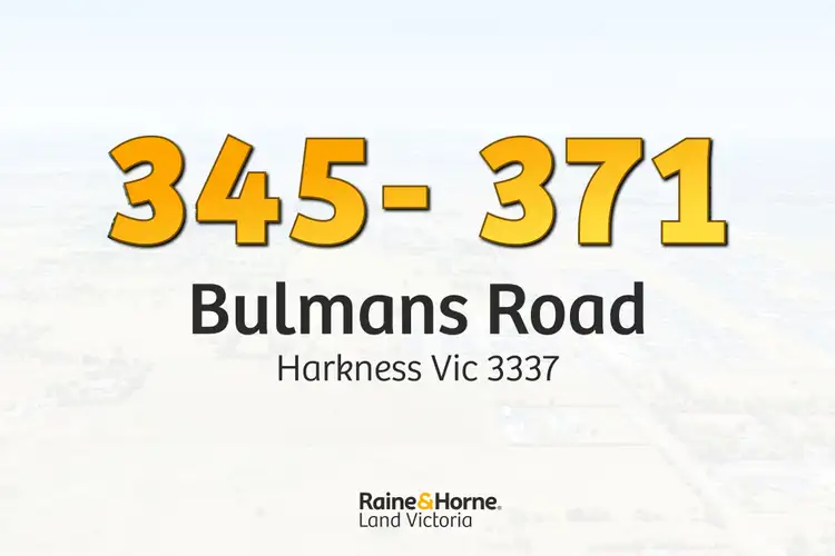 Main view of Homely land listing, 345-371 Bulmans Road, Harkness VIC 3337