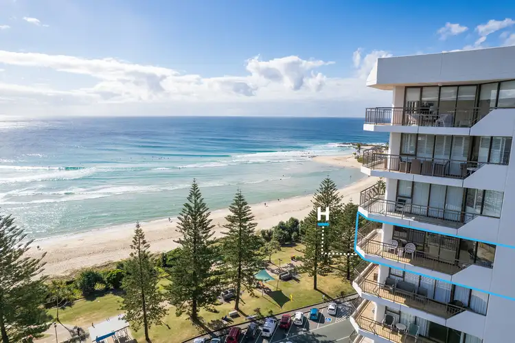 Second view of Homely apartment listing, 12B/166 Marine Parade, Rainbow Bay QLD 4225
