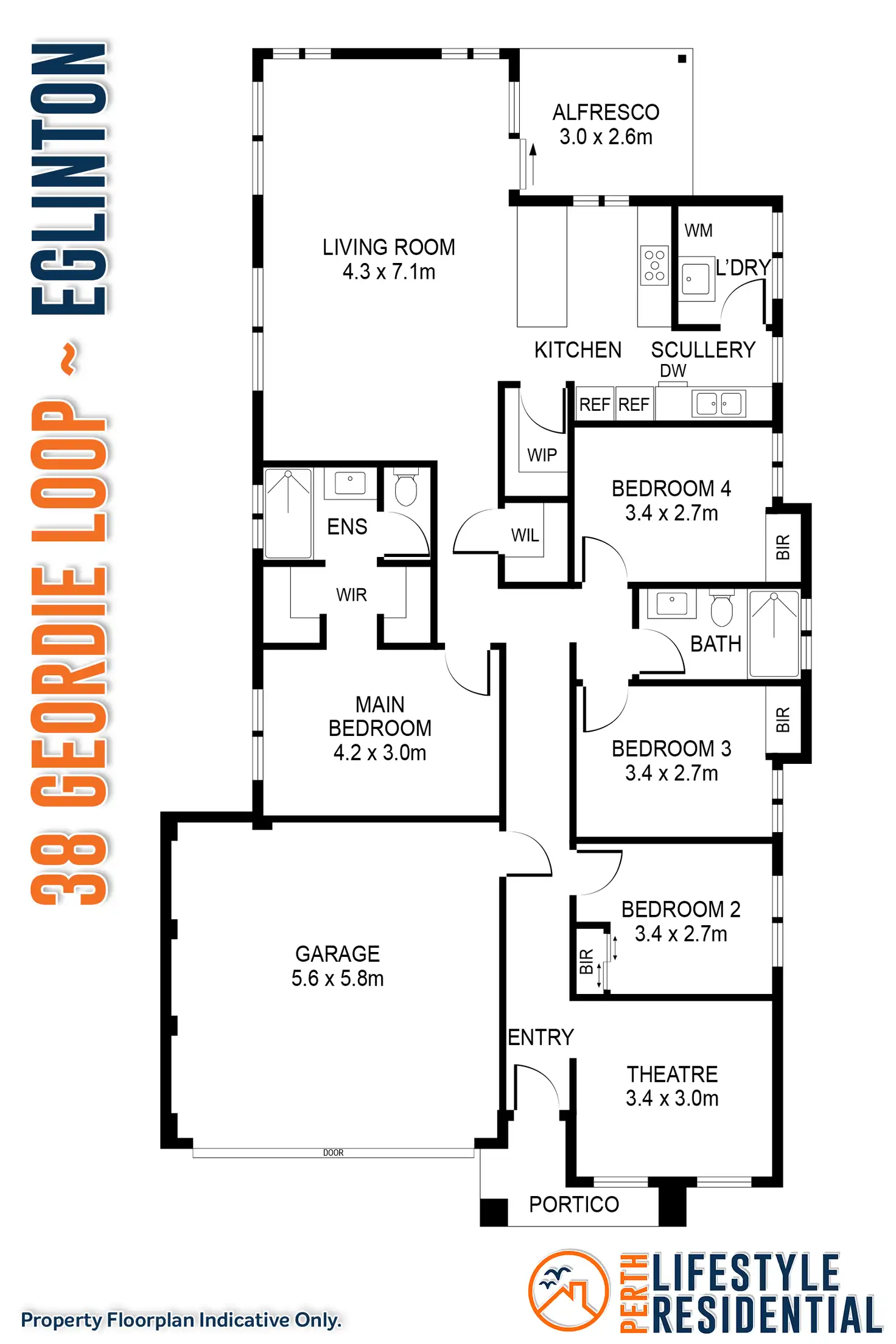 Main view of Homely house listing, 38 Geordie Loop, Eglinton WA 6034
