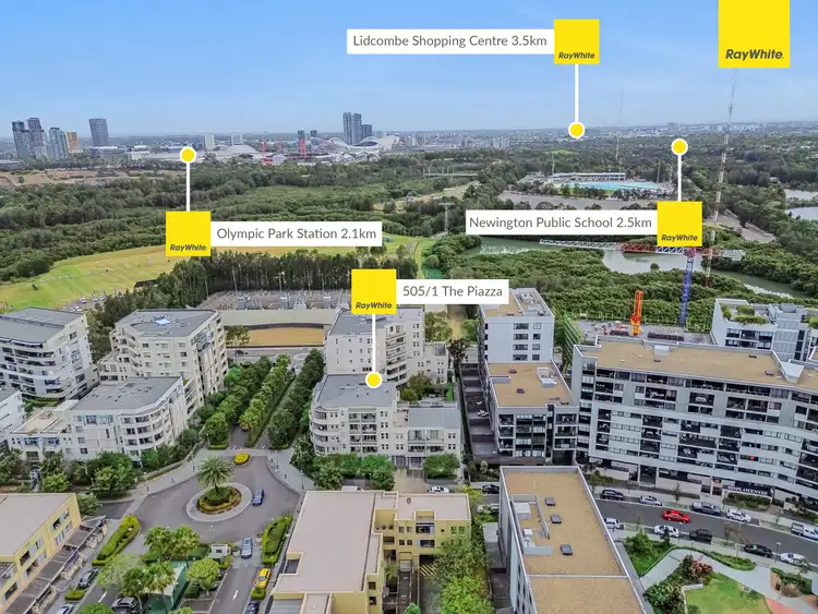Second view of Homely unit listing, 505/1 The Piazza, Wentworth Point NSW 2127