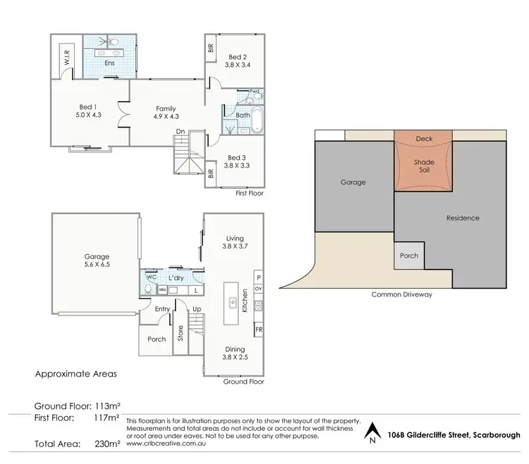 Fourth view of Homely townhouse listing, 106B Gildercliffe Street, Scarborough WA 6019