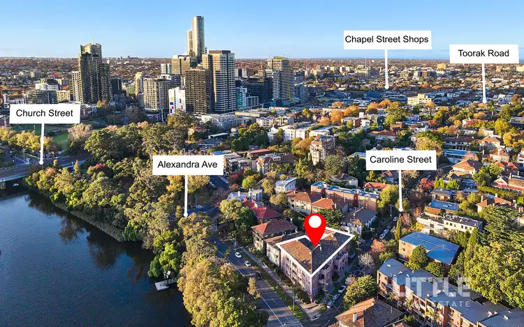 Second view of Homely apartment listing, 32/124 Caroline Street, South Yarra VIC 3141