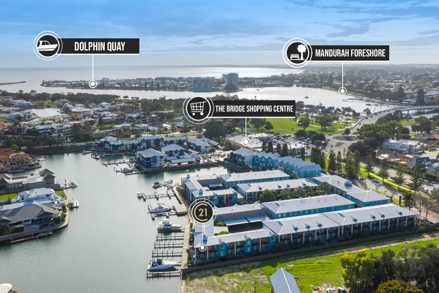 Main view of Homely townhouse listing, 57/20 Apollo Place, Halls Head WA 6210