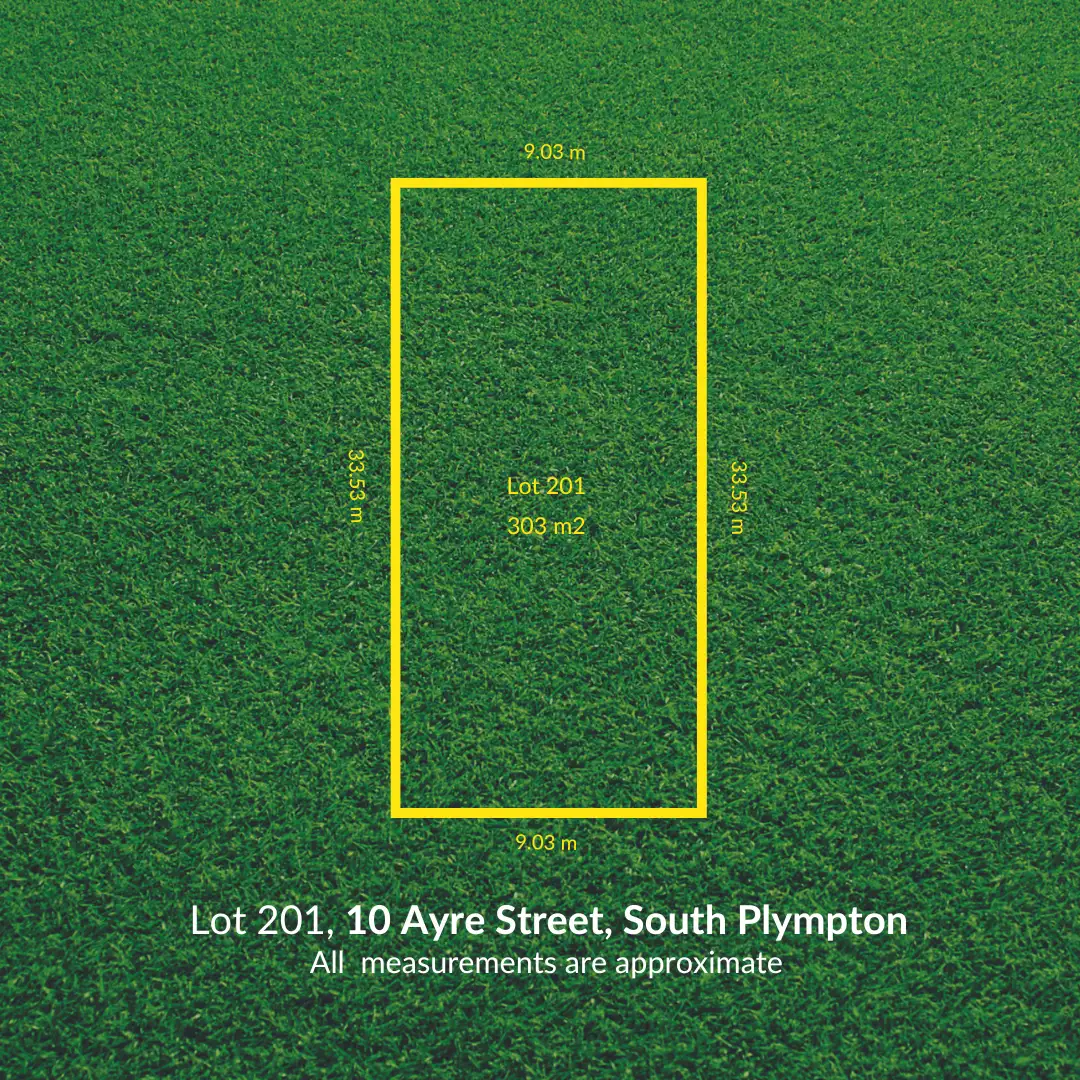 Main view of Homely land listing, LOT 201, 10 Ayre Street, South Plympton SA 5038