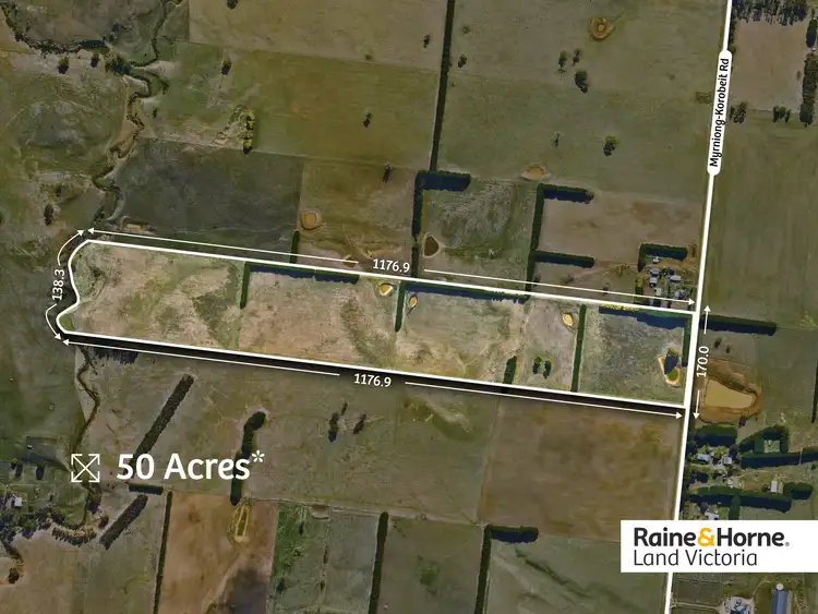 Main view of Homely land listing, LOT 2, 189 Myrniong-Korobeit Road, Korobeit VIC 3341