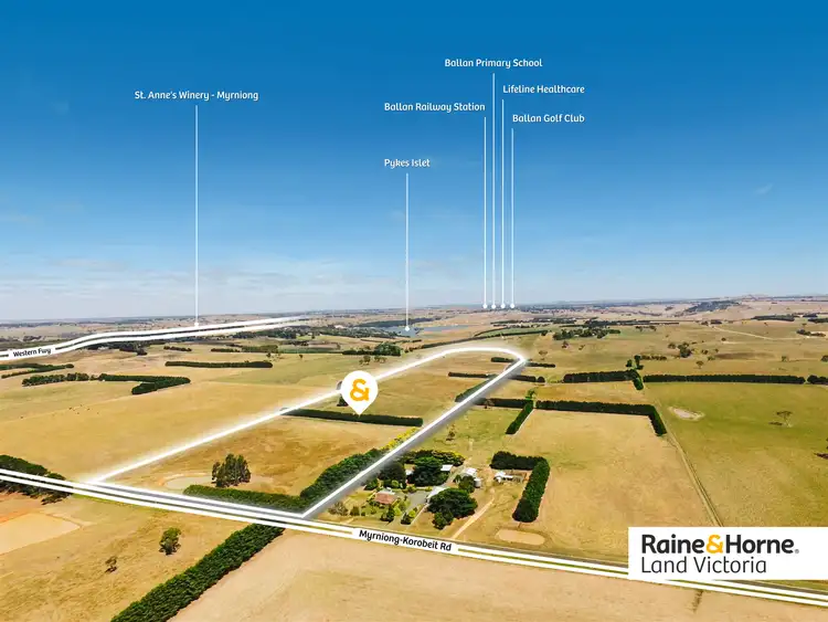 Third view of Homely land listing, LOT 2, 189 Myrniong-Korobeit Road, Korobeit VIC 3341