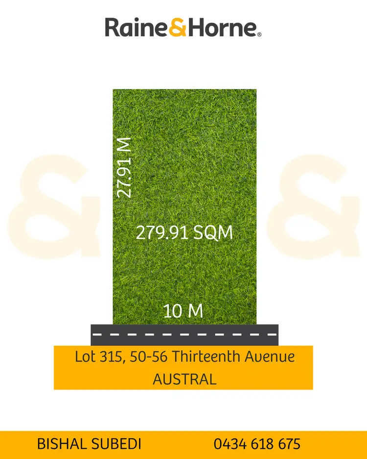 LOT 315, 50-56 THIRTEENTH AVENUE, Austral NSW 2179