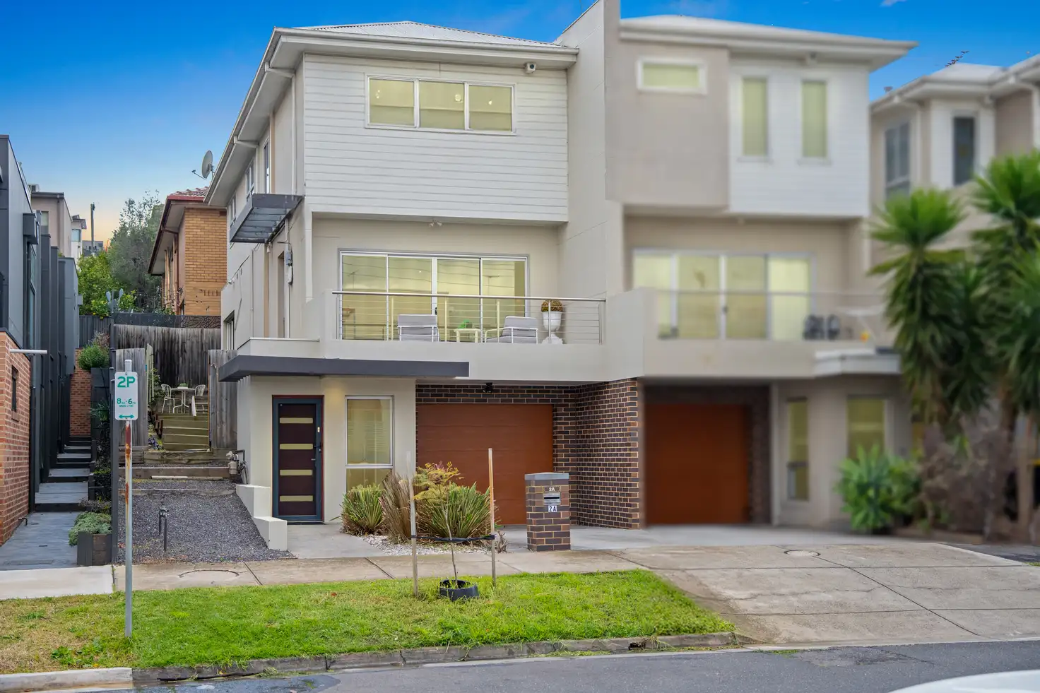 Main view of Homely townhouse listing, 2A Heath Street, Pascoe Vale VIC 3044