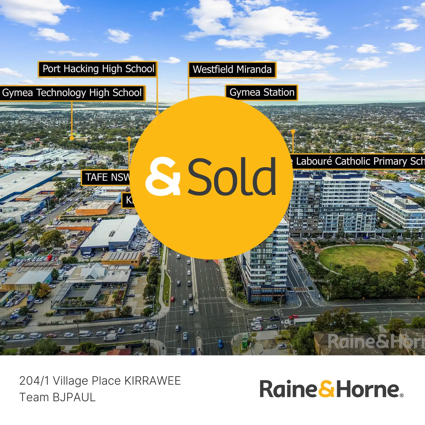 Main view of Homely apartment listing, 204/1 Village Place, Kirrawee NSW 2232