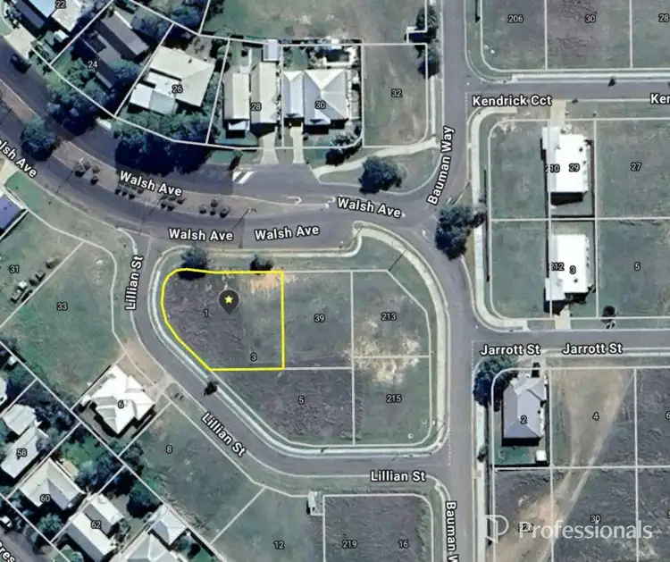 Third view of Homely land listing, 1 Lillian Street, Blackwater QLD 4717