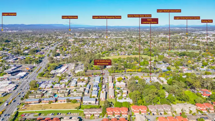 Second view of Homely townhouse listing, 17/15 Smith Road, Woodridge QLD 4114