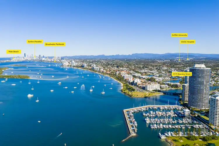 Second view of Homely apartment listing, 57/9 Bayview Street, Runaway Bay QLD 4216