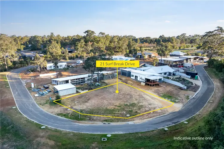 Main view of Homely land listing, 21 Surf Break Drive, Cowaramup WA 6284