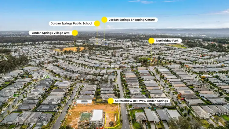 Second view of Homely land listing, 58 Matthew Bell Way, Jordan Springs NSW 2747