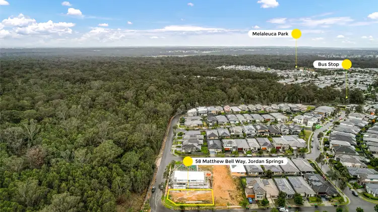 Third view of Homely land listing, 58 Matthew Bell Way, Jordan Springs NSW 2747