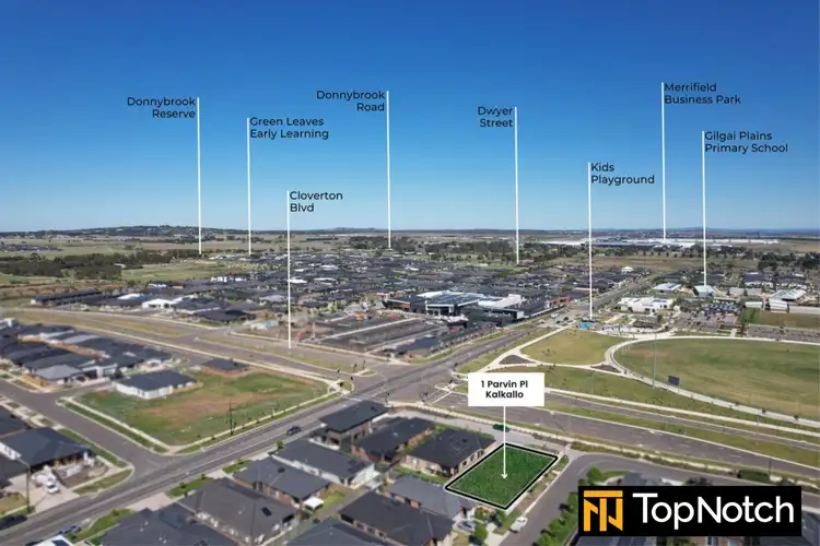Third view of Homely land listing, 1 Parvin Place, Kalkallo VIC 3064