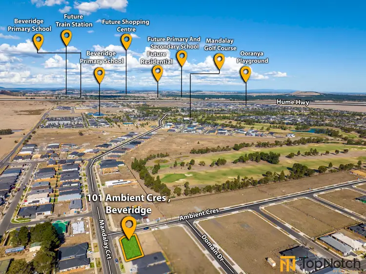 Fifth view of Homely land listing, 101 Ambient Crescent, Beveridge VIC 3753