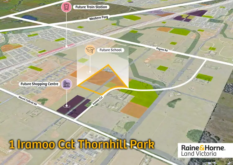 Main view of Homely land listing, 1 Iramoo Circuit, Thornhill Park VIC 3335
