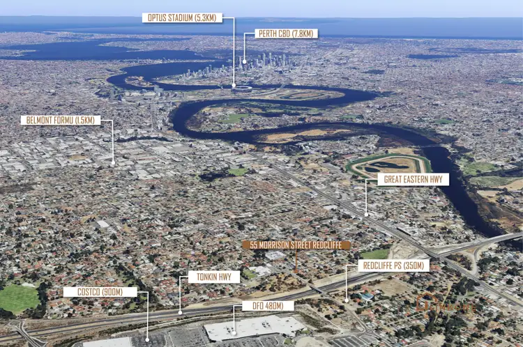 Second view of Homely house listing, 55 Morrison Street, Redcliffe WA 6104