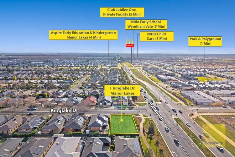 Second view of Homely land listing, 1 Kinglake Drive, Manor Lakes VIC 3024