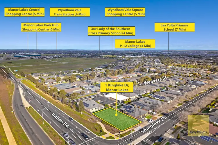 Third view of Homely land listing, 1 Kinglake Drive, Manor Lakes VIC 3024