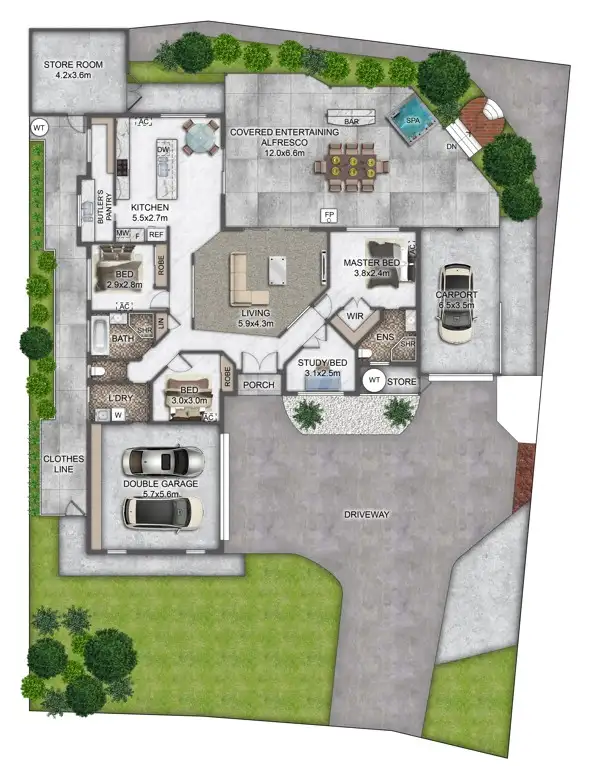 Third view of Homely house listing, 13 Mapia Rise, Pacific Pines QLD 4211