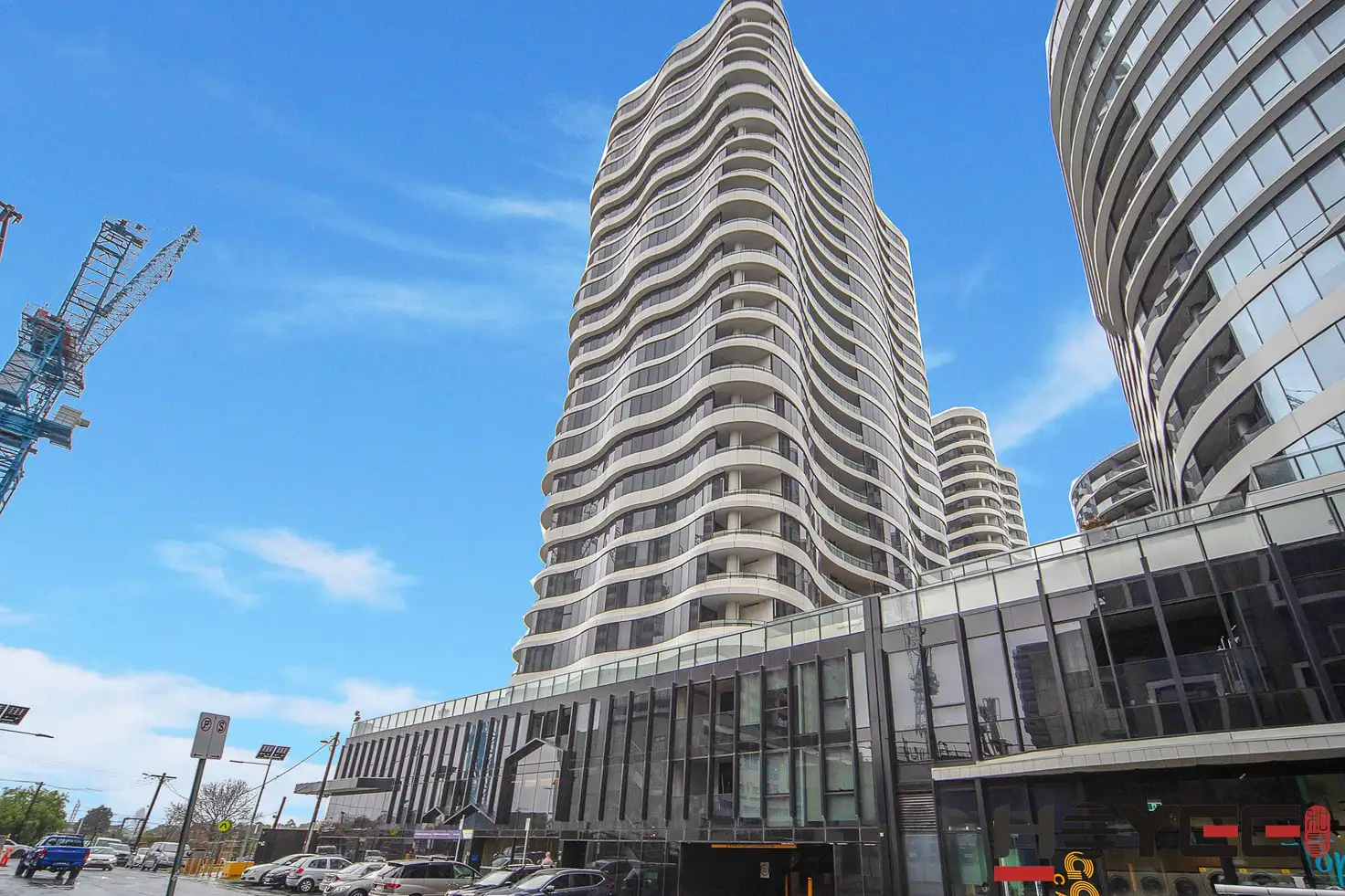 Main view of Homely apartment listing, 1603/8 Hallenstein St,, Footscray VIC 3011