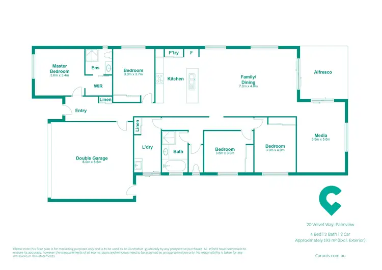 Fourth view of Homely house listing, 20 Velvet Way, Palmview QLD 4553