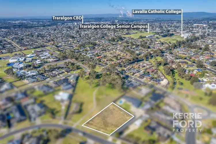 Main view of Homely land listing, 143 Riverslea Boulevard, Traralgon VIC 3844