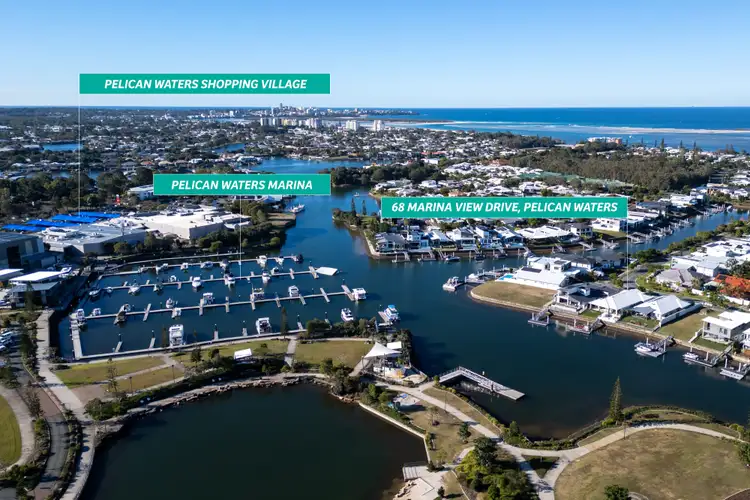Main view of Homely house listing, 68 Marina View Drive, Pelican Waters QLD 4551
