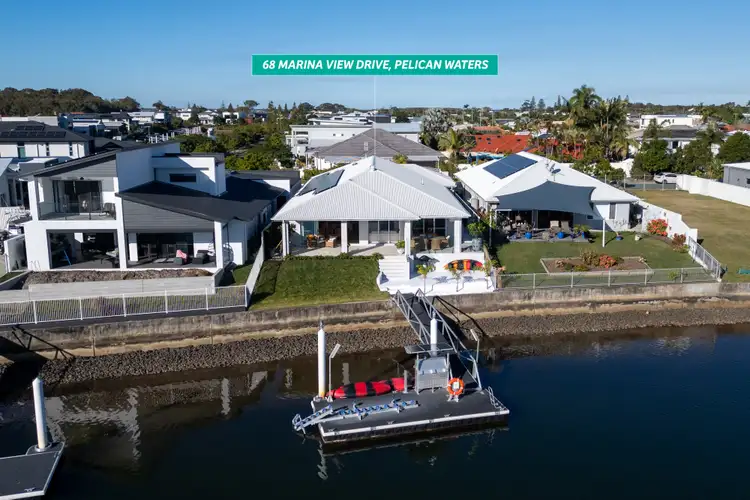 Second view of Homely house listing, 68 Marina View Drive, Pelican Waters QLD 4551